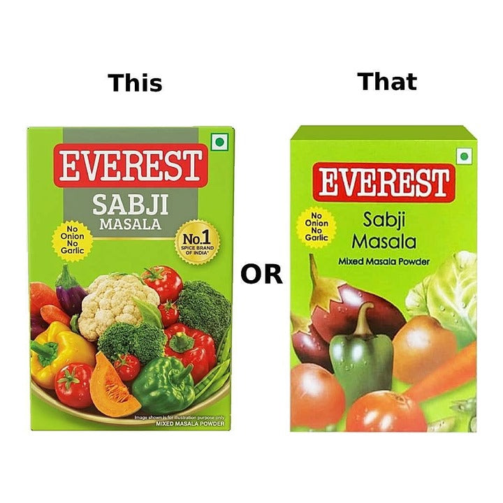 Everest Sabji Masala : 50 g