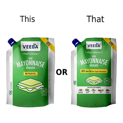 Veeba Eggless Mayonnaise : 1.1 kg