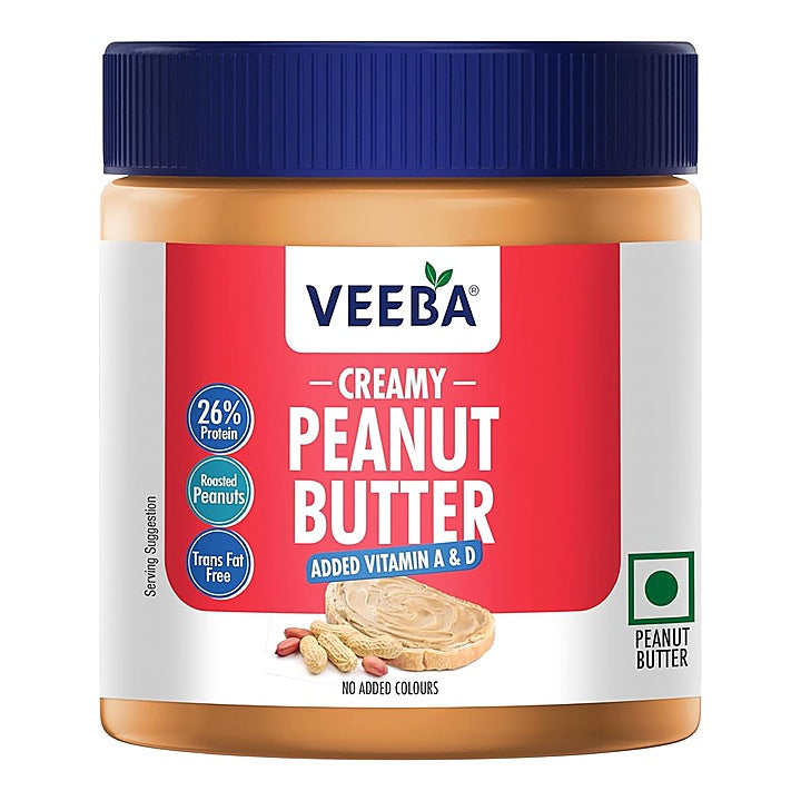 Veeba Peanut Creamy Butter : 340 g