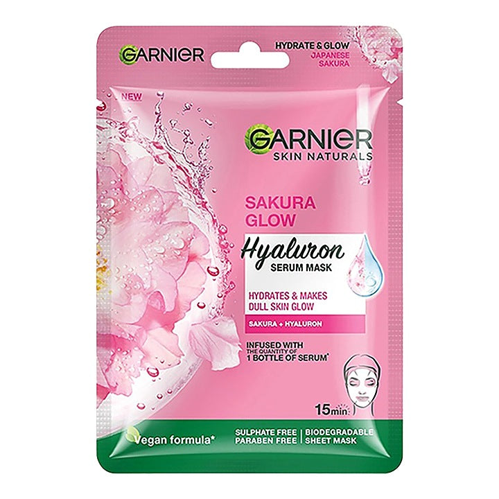 Garnier Japanese Sakura Serum Tissue Mask : 28 g