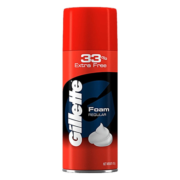 Gillette Foam Shave - Lathers Quickly & Hydrates, Regular (418 g)