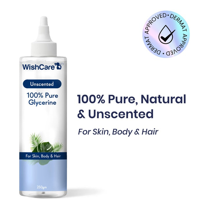 Wishcare Unscented 100% Pure Glycerine : 250 g