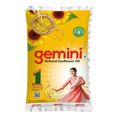 Gemini Refined Sunflower Oil : 800 g