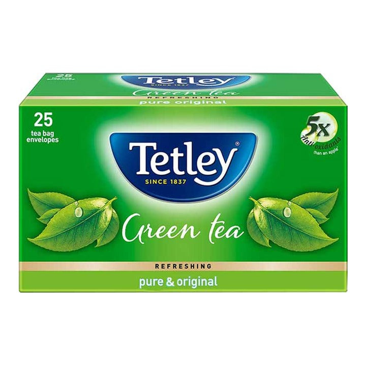 Tetley Green Tea Classic Immune With Vitamin C : 25 Tea-Bags
