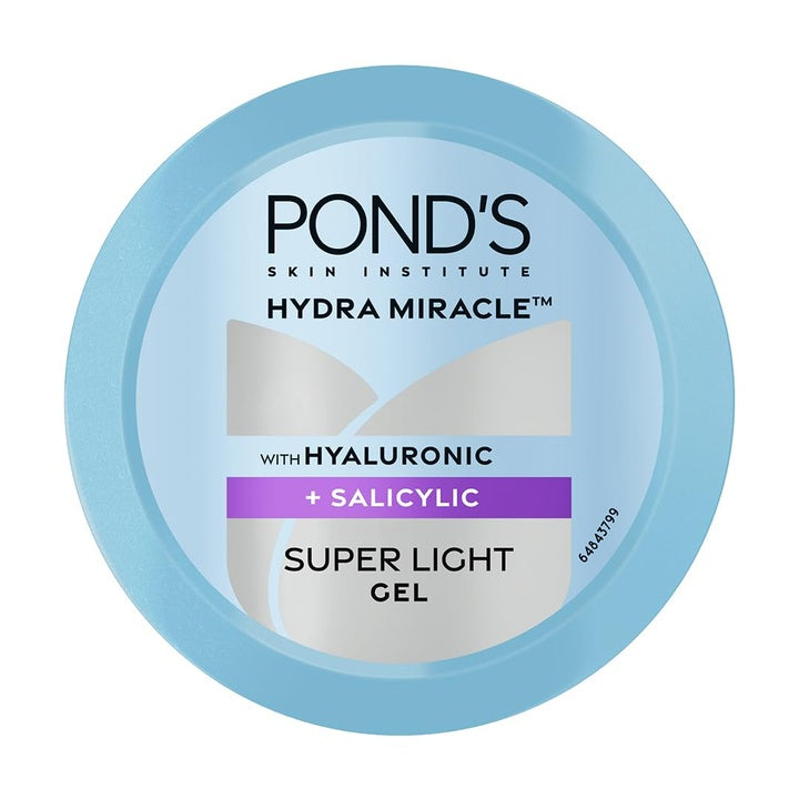 Ponds Hydra Miracle Super Light Gel with Hyaluronic Acid & Salicylic - 200g