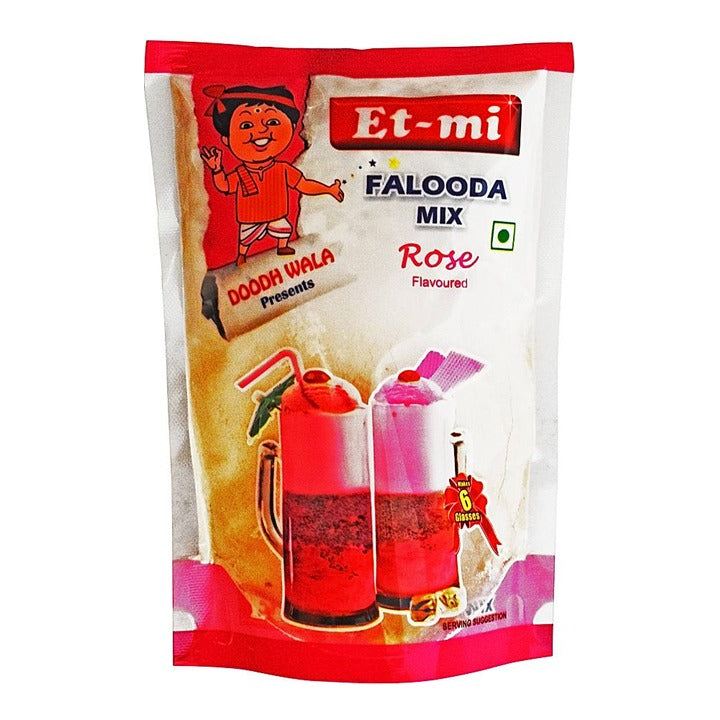 Et-Mi Falooda Mix Rose Flavour : 200 g