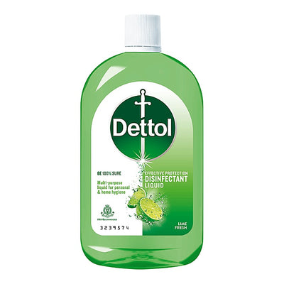 Dettol Disinfectant Liquid Lime Fresh : 1 L