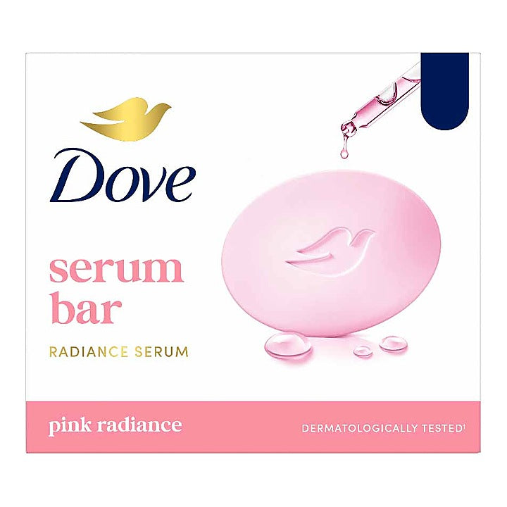 Dove Pink Radiance Bathing Bar : 3x125 g