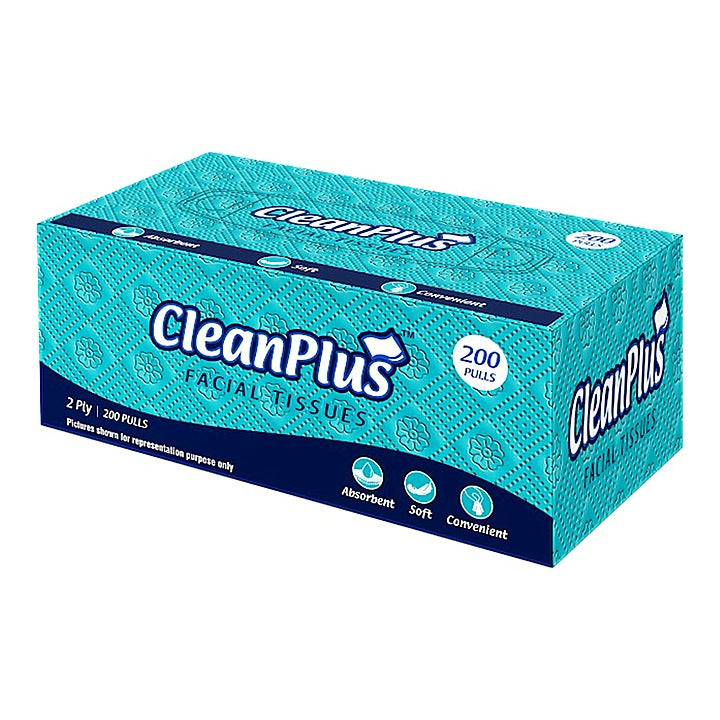 CleanPlus Face Tissues : 200 Units