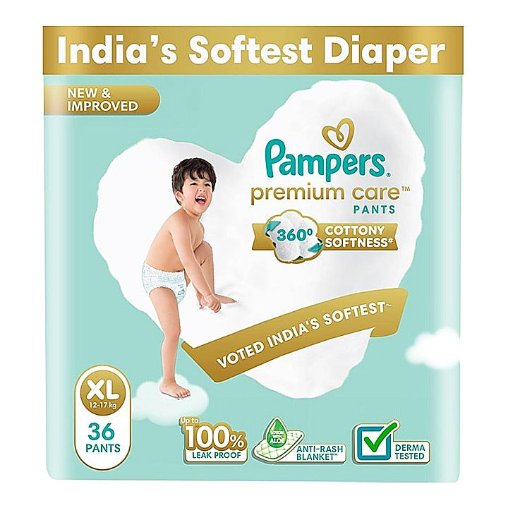 Pampers Premium Care Pant - Extra Large (XL) : 36 U