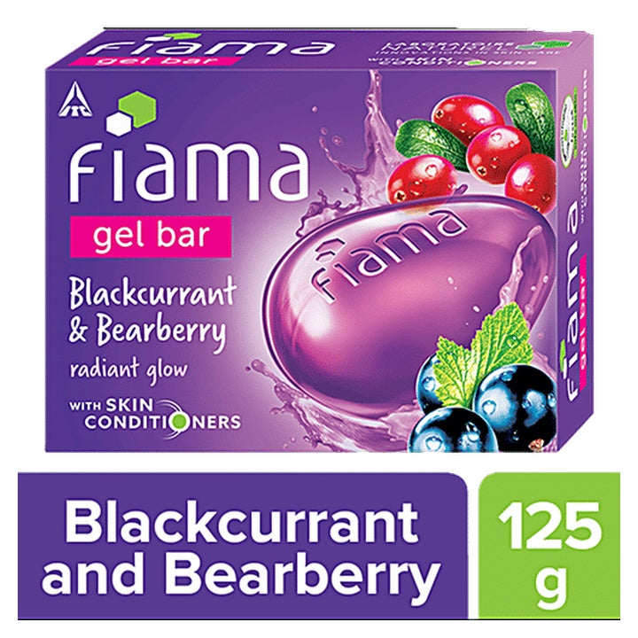 Fiama Blackcurrant & Bearberry Gel Bar (125 g)