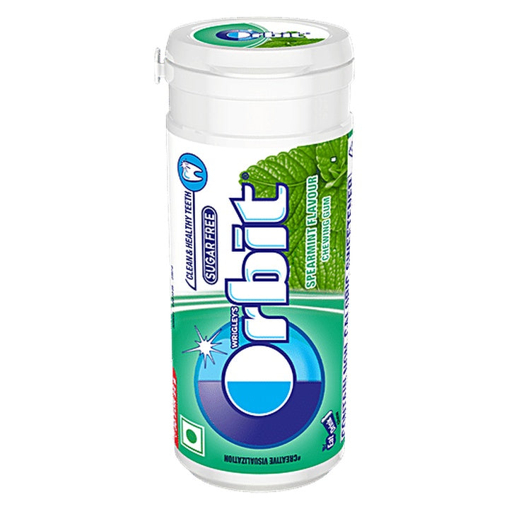 Orbit Spearmint Sugar Free Chewing Gum (19.8 g)