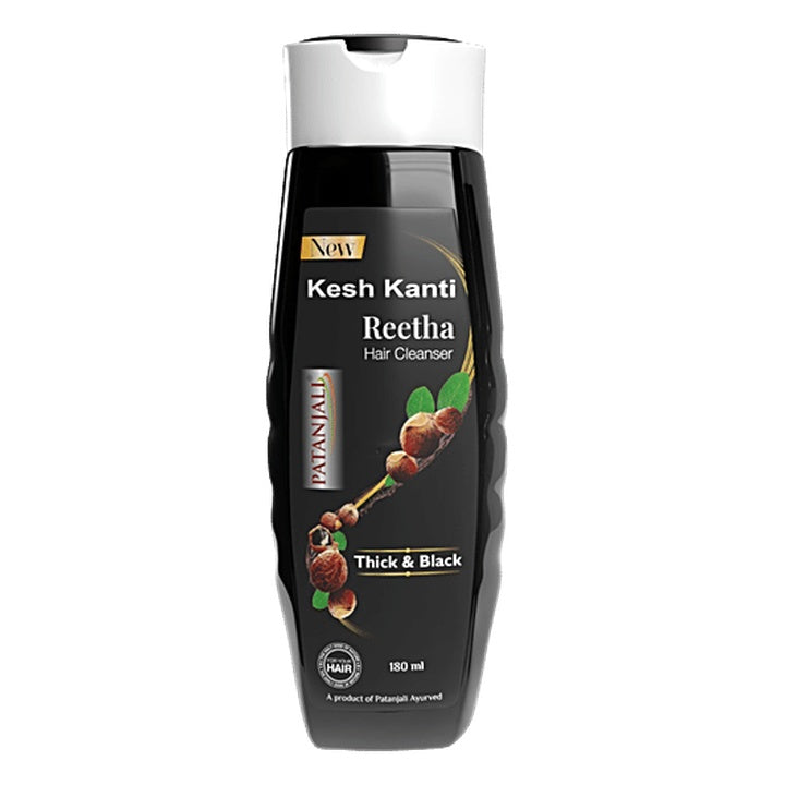 Patanjali Kesh Kanti Reetha Hair Cleanser (180 ml)