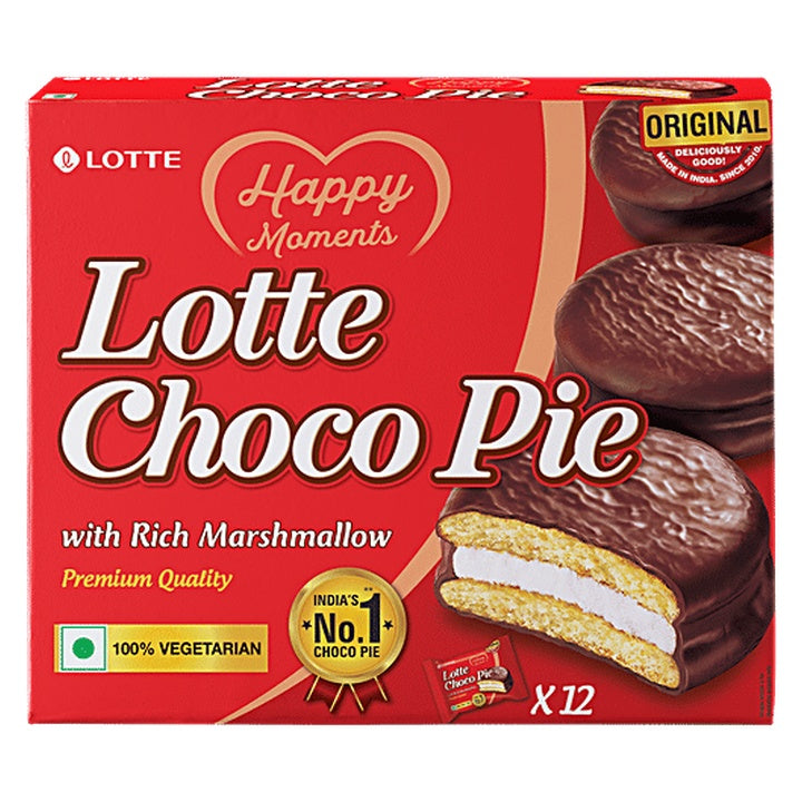 Lotte Original Choco Pie - With Rich Marshmallow (28 g)