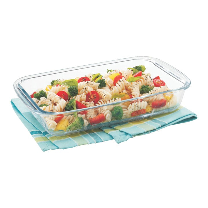 SignoraWare Borosilicate Bake 'N' Serve Rectangular Dish: 1 L
