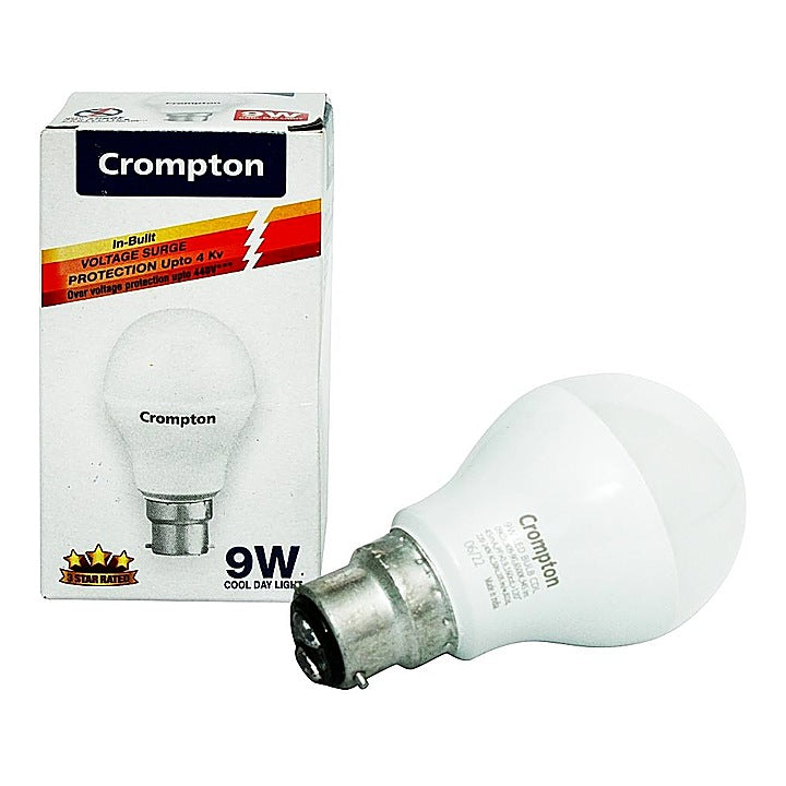 Crompton Greaves Ecoglo B22 CDL White LED Bulb : 9 W