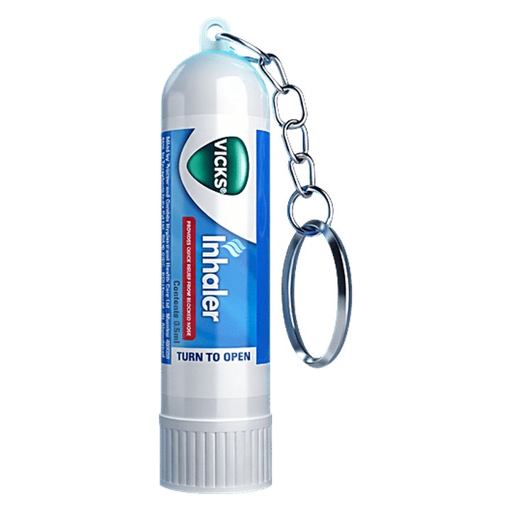 Vicks Inhaler - Provides Instant Relief From Blocked Nose (0.5 ml)