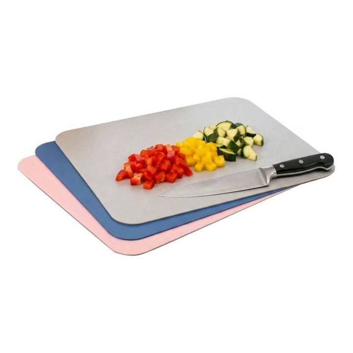 All Time Plastic Small Chopping Mat (320 x 250 x 2 mm) - 3 Pieces : 1 Unit