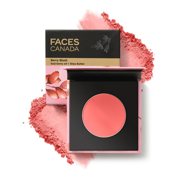 Faces Canada Berry Blush - Hop To Beach : 4 g