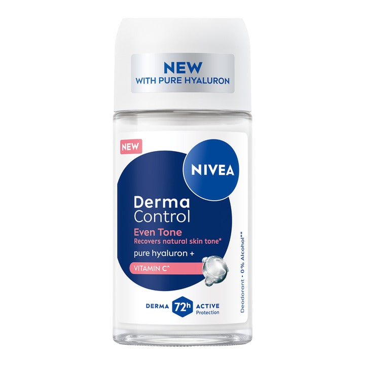 Nivea Deodorant Pure Hyaluron + Pro-Vitamin C Roll On : 50 ml