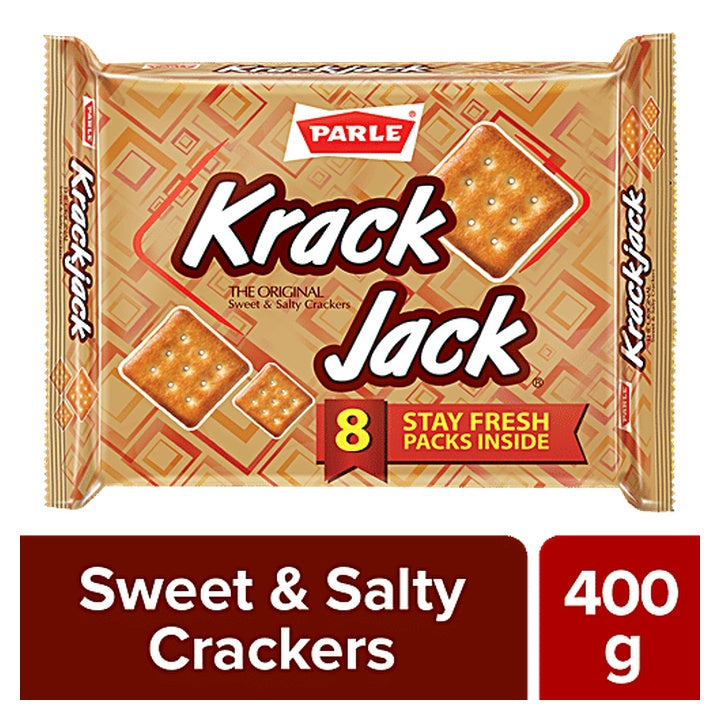 Parle Krack Jack Original Sweet & Salty Cracker Biscuit (352.8 g)