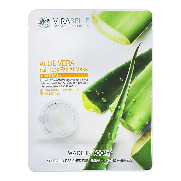 Mirabelle Aloe Vera Fairness Facial No.1 K-Mask : 25 ml