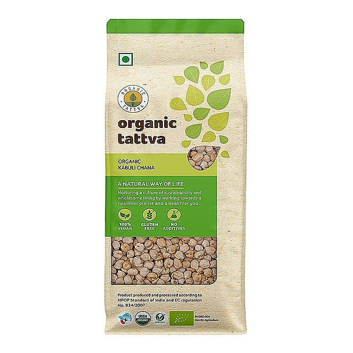 Organic Tattva Kabuli Chana : 500 g