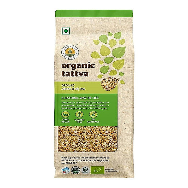 Organic Tattva Arhar Tur Dal : 1 kg