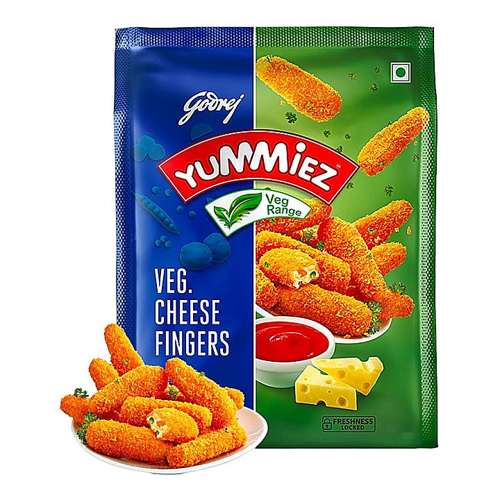 Godrej Yummiez Veg Cheese Fingers : 400 g
