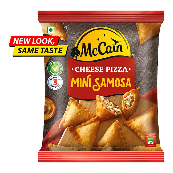 McCain Mini Samosa - Cheese Pizza Filling : 240 g