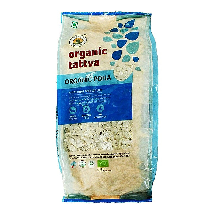 Organic Tattva Poha : 500 g