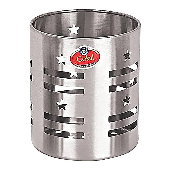 Gokul Stainless Steel Cutlery Holder No.4 : 1 Unit