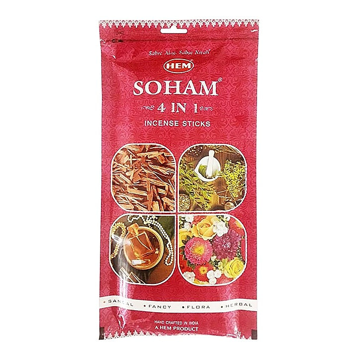 Hem Soham 4 In One Agarbatti : 135 g