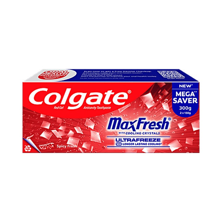 Colgate Maxfresh Spicy Red Gel Toothpaste (300 g)