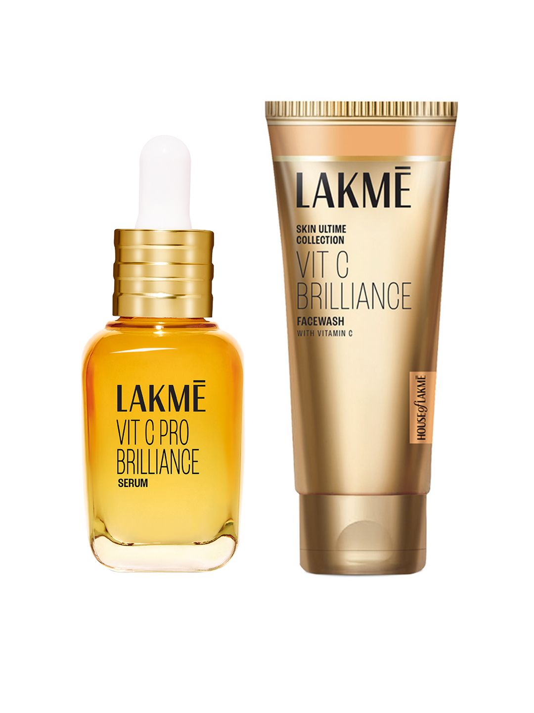 Lakme Skin Ultime Collection Set of Vit C Brilliance Face Wash + Pro Brilliance Serum