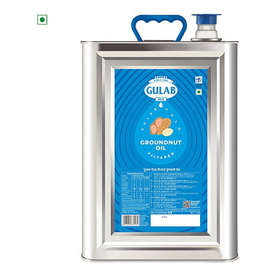 Gulab Groundnut Oil Tin : 13 kg