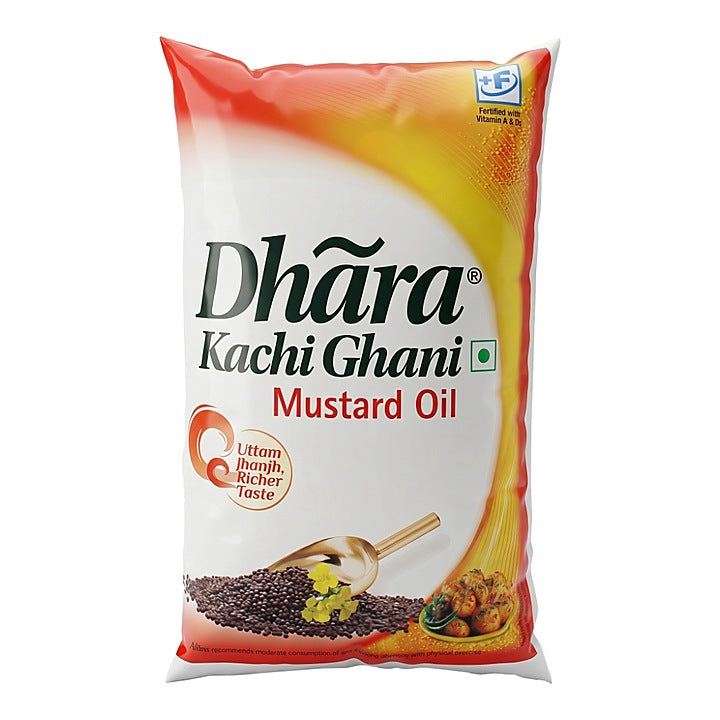Dhara Kachighani Mustard Oil : 4.55 kg