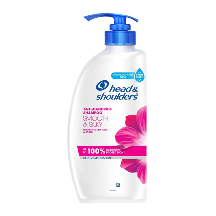 Head and Shoulders Smooth and Silky Anti Dandruff Shampoo, 650ml