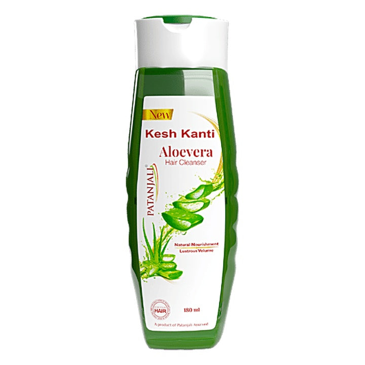 Patanjali Kesh Kanti AloeVera Hair Cleanser (180 ml)