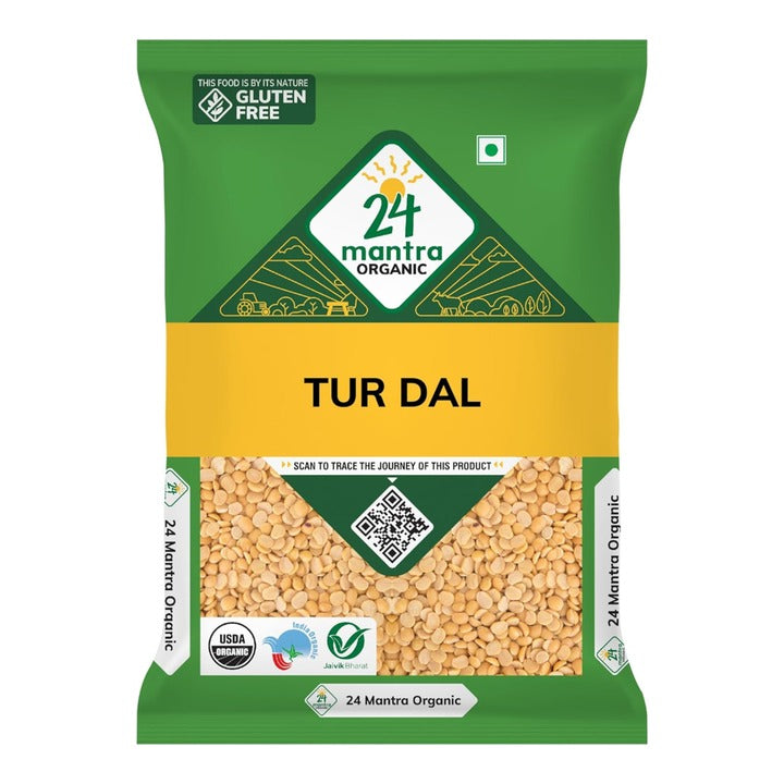 24 Mantra Organic Tur Dal : 1 kg