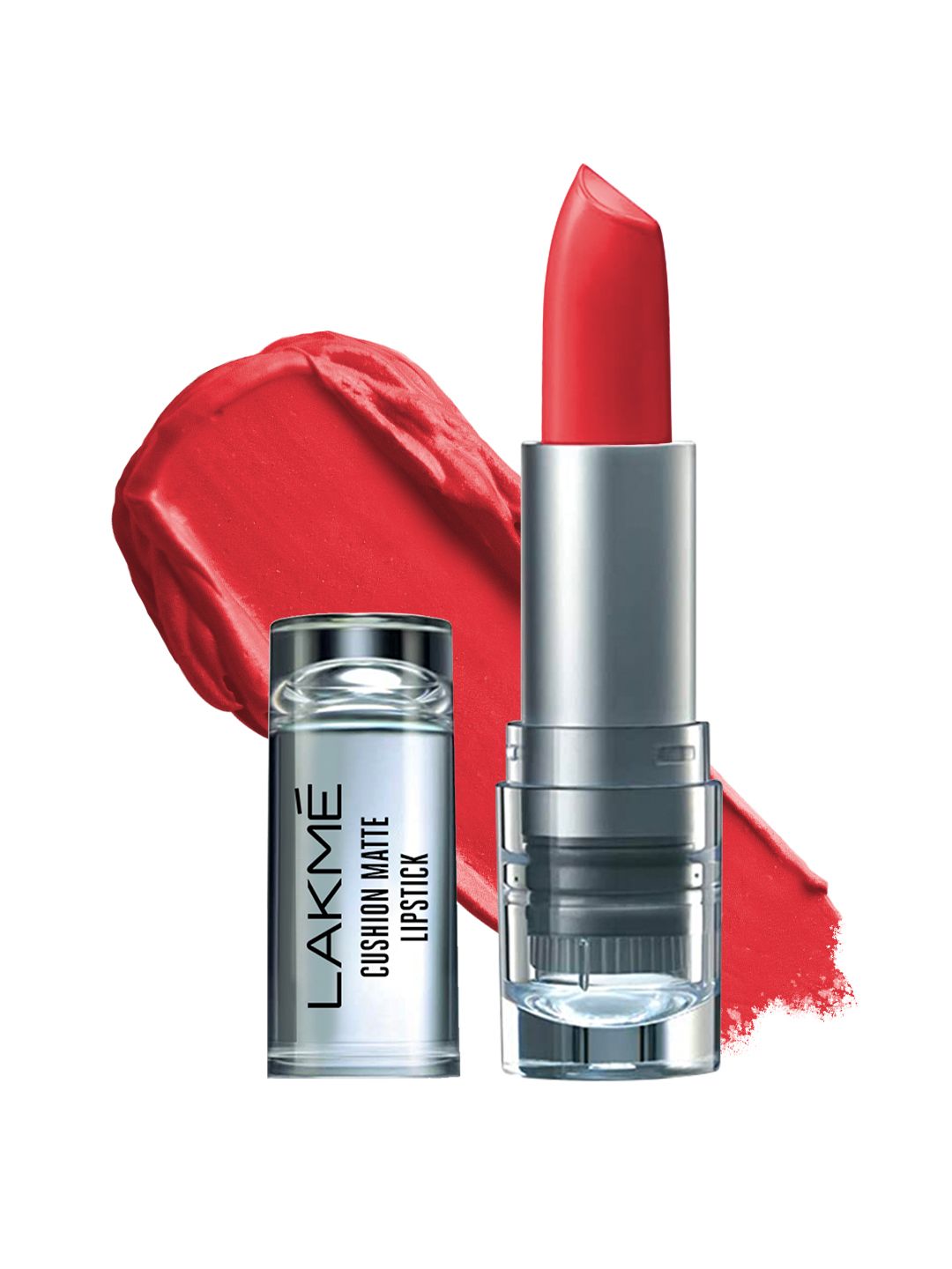 Lakme Forever Matte Long Lasting Lipstick With French Rose Oil Ext 4.5g - Red Siren