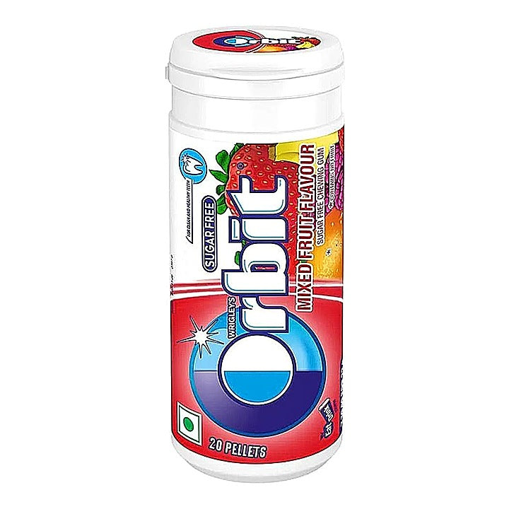 Wrigley's Orbit Mixed Fruit Sugar Free Chewing Gum : 19.8 g