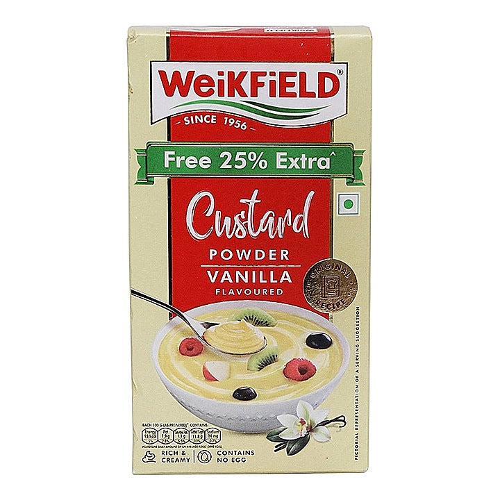 Weikfield Custard Powder Vanilla : 100 g