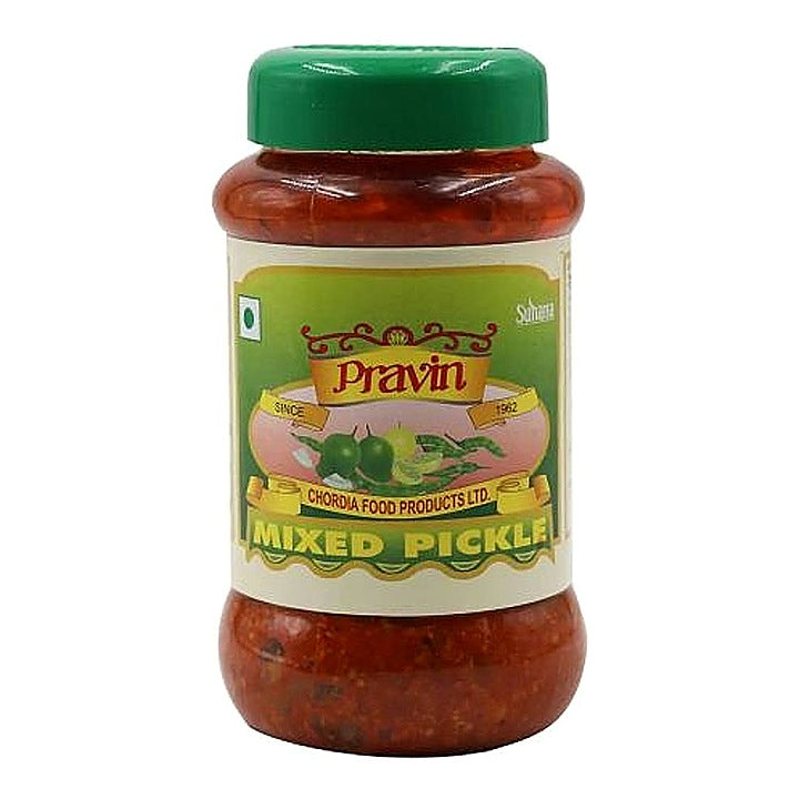 Pravin Mixed Pickle Bottle : 350 g