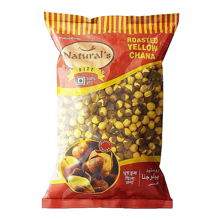 Natural's Bite Roasted Yellow Chana : 200 g