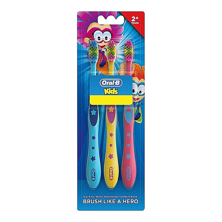 Oral-B Kids 2+ Years Toothbrush : 3 Unit