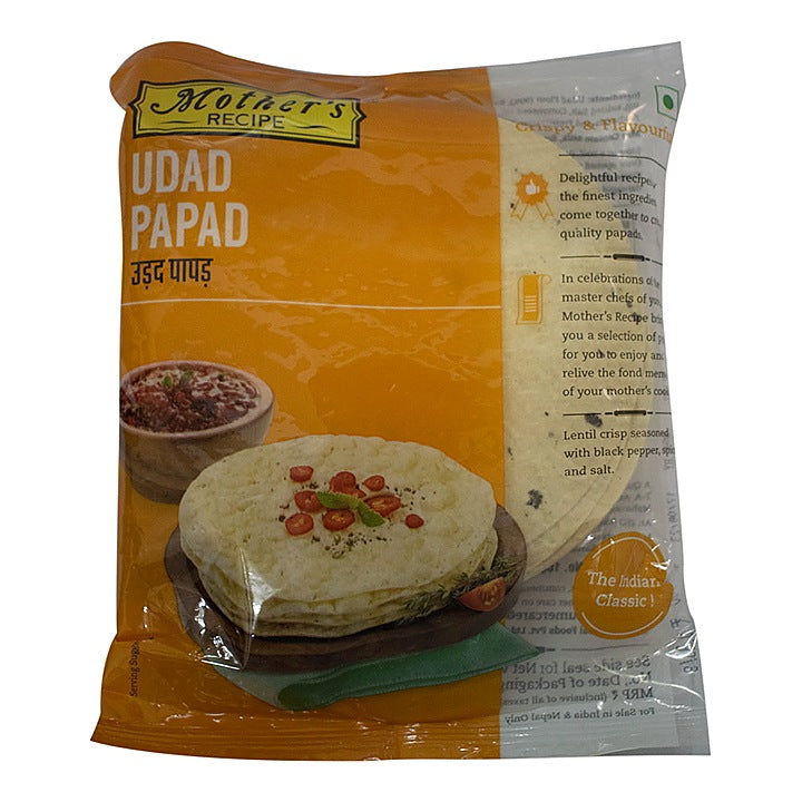 Mother's Recipe Udad Papad : 180 g