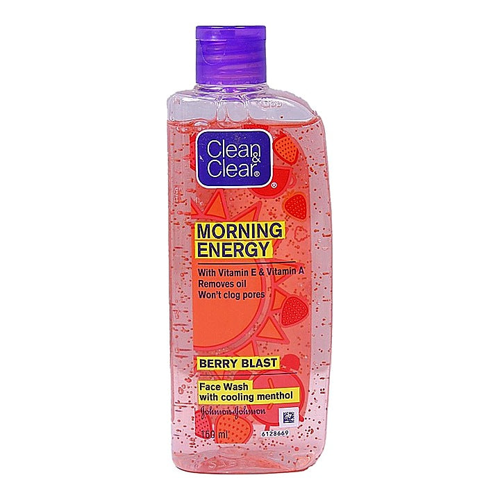Clean & Clear Morning Energy Berry Face Wash : 150 ml