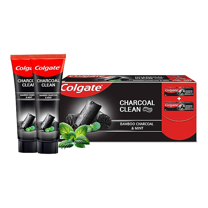 Colgate Charcoal Clean Bamboo & Mint Toothpaste : 240 g