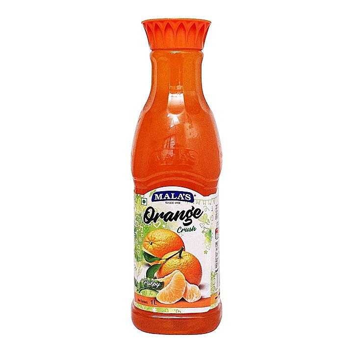 Mala's Orange Crush : 1 L